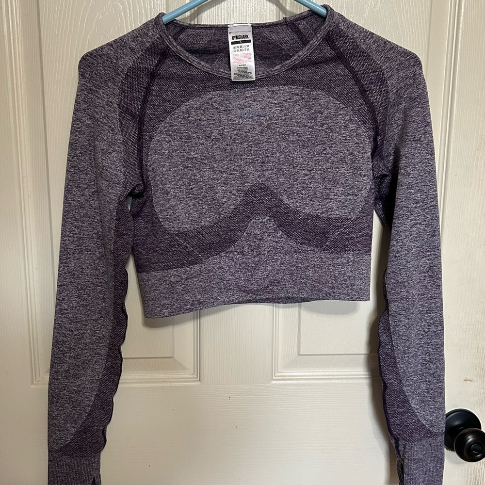 GYMSHARK CROPPED LONG SLEEVE